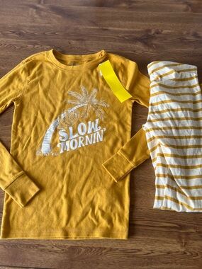 Kids Size XL NWT Old Navy Sloth Pajama Set